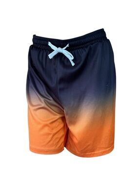 Men's ombré swim trunks, size XXL, summer, beach, vacation, casual, resort wear